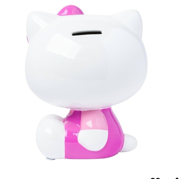 Sanrio Hello Kitty Ceramic Coin Bank Kidcore Retro Y2K 90’s Seated - Picture 2 of 13